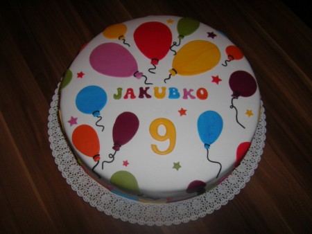 Balóniková torta
